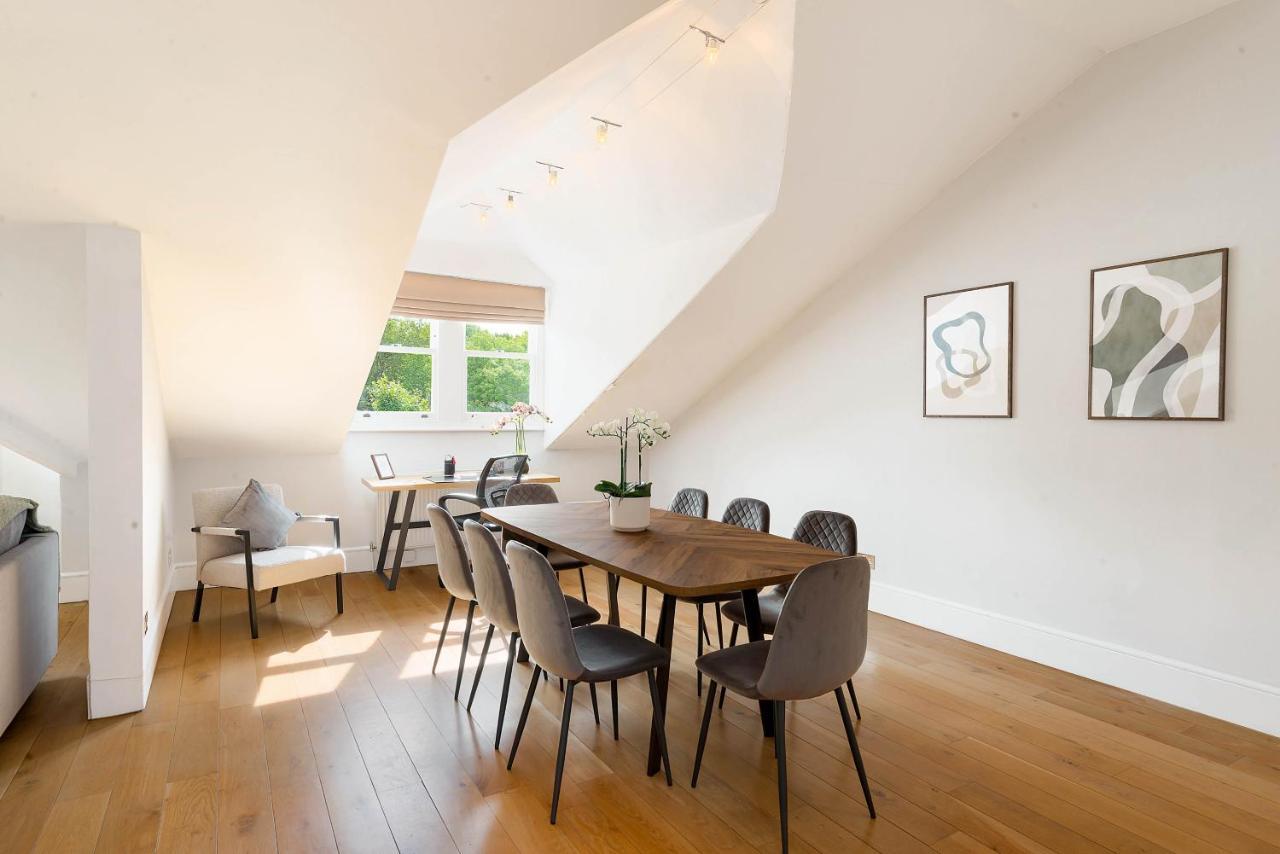 Lovely Central Apartment With Park Views London Kültér fotó