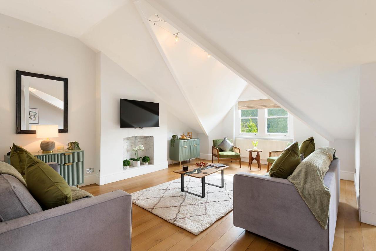Lovely Central Apartment With Park Views London Kültér fotó